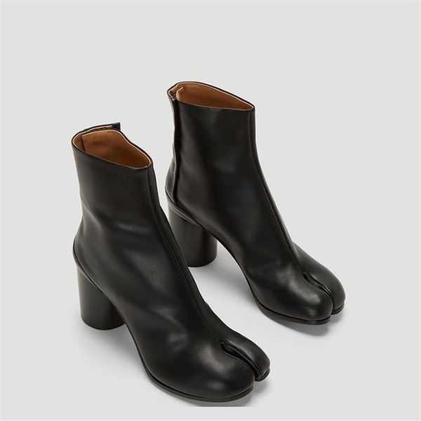 boots 2021 brand design tabi split toe chunky high heel women leather zapatos mujer fashion autumn shoes257k, Black
boots 2021 brand design tabi split toe chunky high heel women leather zapatos mujer fashion autumn shoes257k, Black