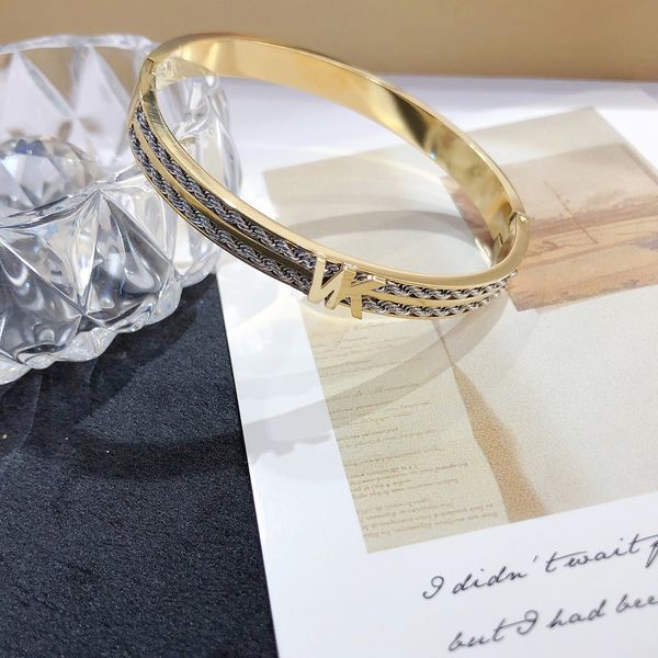 new style bracelets women bangle luxury designer letter jewelry crystal 18k gold plated 925 silver plated stainless steel wedding lovers gif, Black
new style bracelets women bangle luxury designer letter jewelry crystal 18k gold plated 925 silver plated stainless steel wedding lovers gif, Black