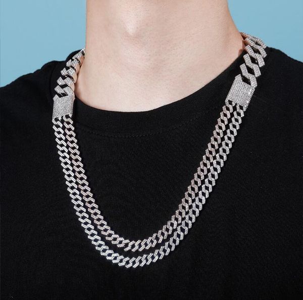 hip hop necklace aaa cz stone paved bling iced out 19mm rhombus cuban miami link chain necklaces for men rapper jewelry gift, Silver
hip hop necklace aaa cz stone paved bling iced out 19mm rhombus cuban miami link chain necklaces for men rapper jewelry gift, Silver