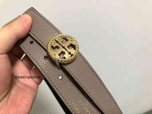 designer belts luxury burbry tb gold twist round buckle narrow belt head layer cowhide super soft handle thin belt oil edge defect lovers, Black;brown
designer belts luxury burbry tb gold twist round buckle narrow belt head layer cowhide super soft handle thin belt oil edge defect lovers, Black;brown
