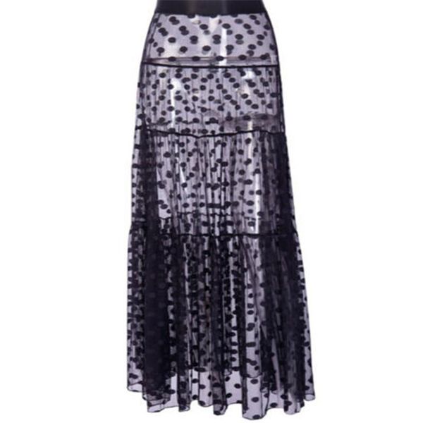 skirts women summer beach sundress boho maxi high waist sheer skirt retro polka dot long club party, Black
skirts women summer beach sundress boho maxi high waist sheer skirt retro polka dot long club party, Black