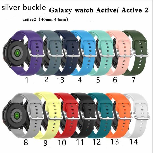 for samsung galaxy watch3 band active2 silicone strap 20mm 22mm universal wristband watch 3 active 2 41mm sm-r850 45mm sm-r840 
for samsung galaxy watch3 band active2 silicone strap 20mm 22mm universal wristband watch 3 active 2 41mm sm-r850 45mm sm-r840