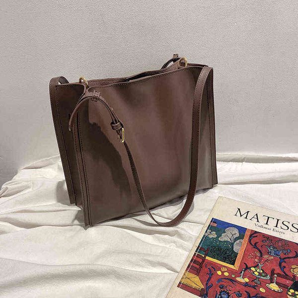 autumn and winter high-capacity women's bag 2022 new fashion versatile one shoulder college student class commuting tote bag
autumn and winter high-capacity women's bag 2022 new fashion versatile one shoulder college student class commuting tote bag