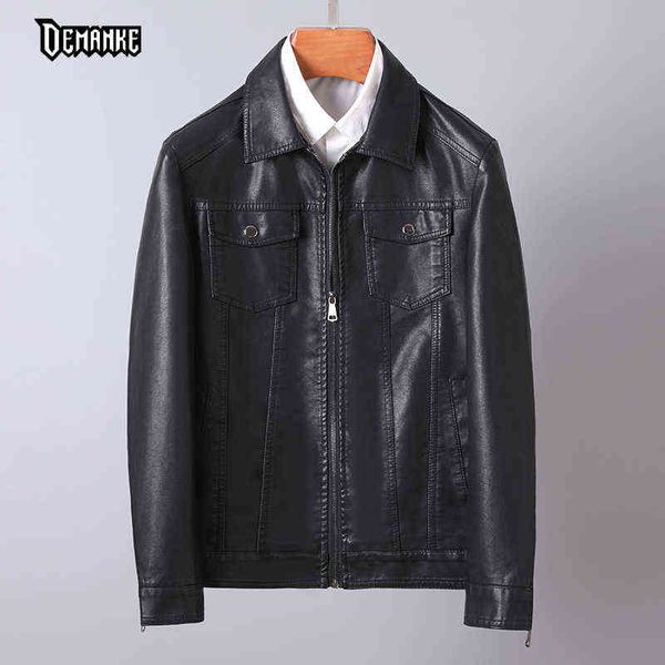2022 black faux leather jacket quanlity punk motorcycle man leather jacket jaquetas masculinas estilosas pu jacket for men style t220729
2022 black faux leather jacket quanlity punk motorcycle man leather jacket jaquetas masculinas estilosas pu jacket for men style t220729