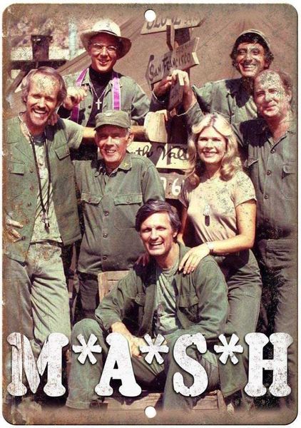 retro metal tin sign vintage mash 1970's army tv show aluminum sign for home coffee wall decor 8x12 inch
retro metal tin sign vintage mash 1970's army tv show aluminum sign for home coffee wall decor 8x12 inch