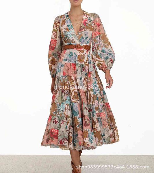 casual dresses home z high-end flower print lantern sleeve large swing holiday dress with belt zim nanyou, Black;gray
casual dresses home z high-end flower print lantern sleeve large swing holiday dress with belt zim nanyou, Black;gray