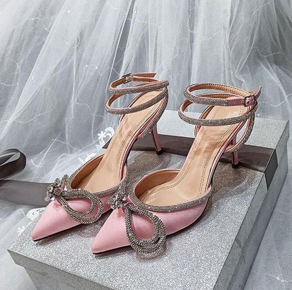 2022 fashion wedding dress shoes ladies pointed sandals crystal high-heeled shoes 8cm bow designer sandals party high heels, Black
2022 fashion wedding dress shoes ladies pointed sandals crystal high-heeled shoes 8cm bow designer sandals party high heels, Black