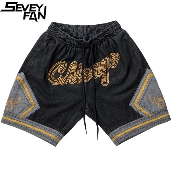 seveyfan chicago embroidery denim shorts mens hip hop drawstring patchwork basketball sport for male 220602, White;black
seveyfan chicago embroidery denim shorts mens hip hop drawstring patchwork basketball sport for male 220602, White;black