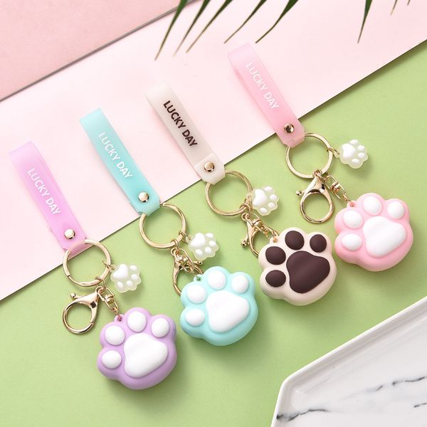 cute cartoon silicone dog cat paw keychain girls school bag handbag decor animal claws keyring fashion women jewelry, Silver
cute cartoon silicone dog cat paw keychain girls school bag handbag decor animal claws keyring fashion women jewelry, Silver