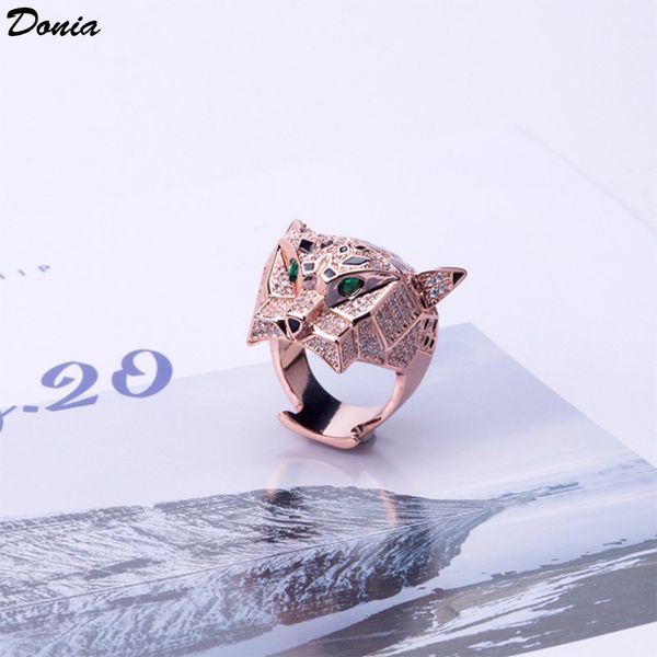 donia jewelry luxury ring fashion ferocious leopard titanium steel inlaid zircon european and american creative female handmade designer gif, Silver
donia jewelry luxury ring fashion ferocious leopard titanium steel inlaid zircon european and american creative female handmade designer gif, Silver