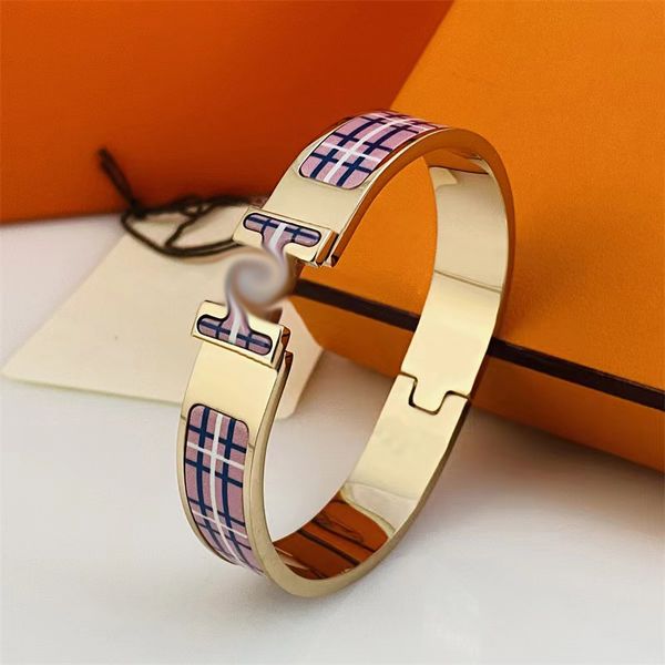 rose gold 12mm wide colorful enamel women bangle european classic brand designer bracelet for men 316l titanium steel jewelry gift extn 8ij5, Black
rose gold 12mm wide colorful enamel women bangle european classic brand designer bracelet for men 316l titanium steel jewelry gift extn 8ij5, Black