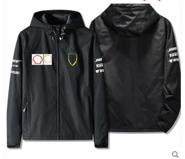2022 new f1 racing jacket autumn and winter outdoor team hooded sweatshirt, Black 
2022 new f1 racing jacket autumn and winter outdoor team hooded sweatshirt, Black