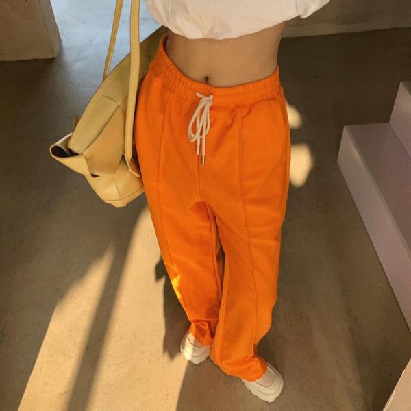 fashion casual loose wide leg pants high waist drape full length mopping korean harajuku streetwear women sweatpants, Black;white
fashion casual loose wide leg pants high waist drape full length mopping korean harajuku streetwear women sweatpants, Black;white