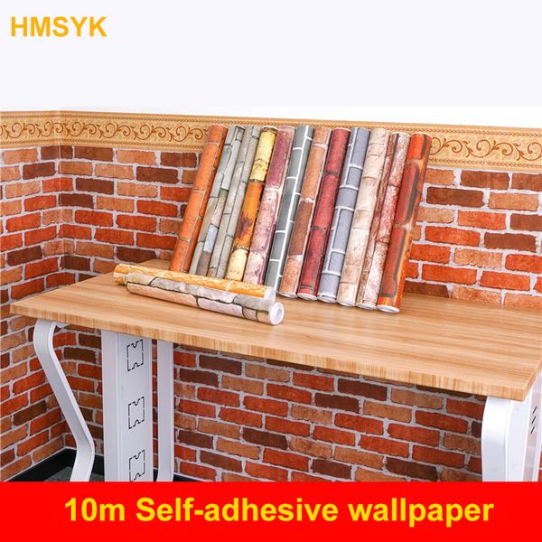 10m aelf-adhesive pvc wallpaper brick pattern sticker wall wall paper self-adhesive brick wall sticker retro brick paper
10m aelf-adhesive pvc wallpaper brick pattern sticker wall wall paper self-adhesive brick wall sticker retro brick paper