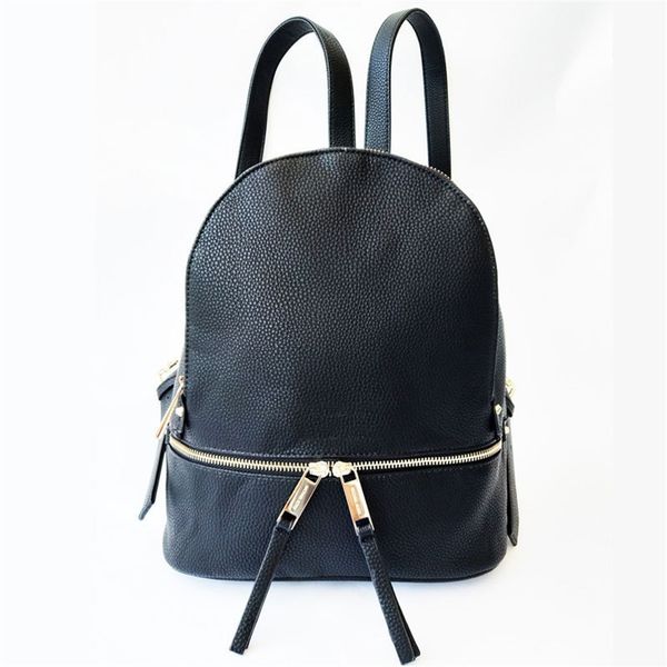 lychee stria shoulder bag zipper pocket backpacks pu leather handbag tote purse vintage retro stylish fashion designers embossing backpack s, Black
lychee stria shoulder bag zipper pocket backpacks pu leather handbag tote purse vintage retro stylish fashion designers embossing backpack s, Black