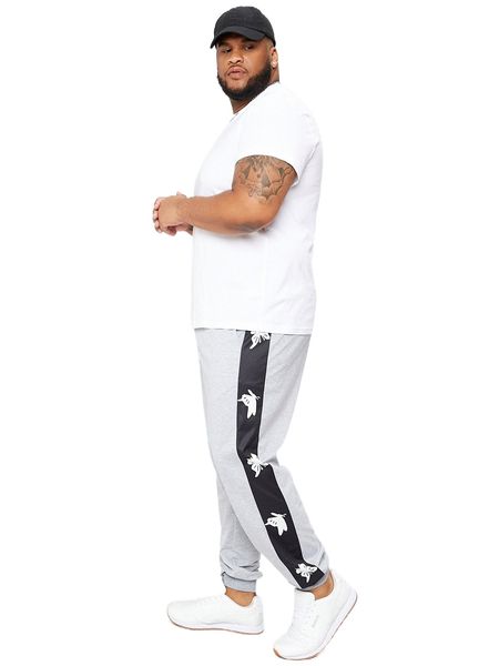 extended sizes men butterfly print contrast side seam sweatpants g8xj#, Black
extended sizes men butterfly print contrast side seam sweatpants g8xj#, Black
