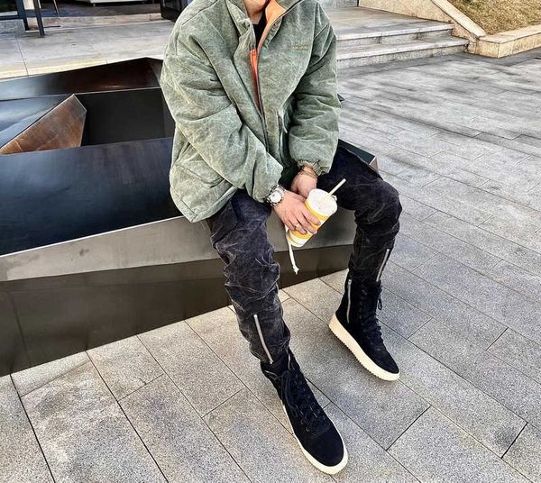 aakyurself athletic vintage ask washed leisure canvas pants zip trouser men's trousers retro sweatpants man women high street overalls, Black
aakyurself athletic vintage ask washed leisure canvas pants zip trouser men's trousers retro sweatpants man women high street overalls, Black