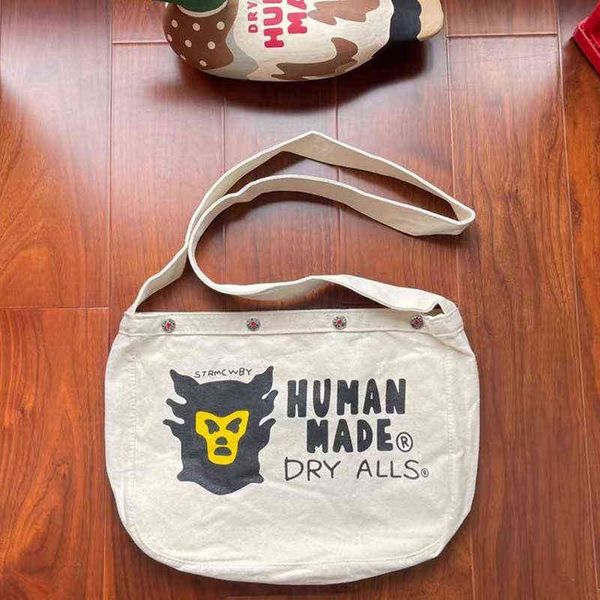 human made fashion bag men human made monkey head shoulder messenger bag vintage couple canvas casual bag women t220803
human made fashion bag men human made monkey head shoulder messenger bag vintage couple canvas casual bag women t220803