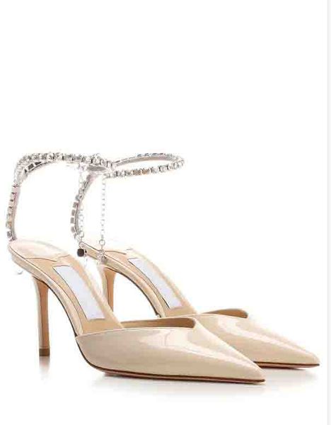 2022s women classic sandals pump luxury brands high heels genuine leathers saeda 85/100mm patent leather pumps point-toe pumps heeled crysta, Black
2022s women classic sandals pump luxury brands high heels genuine leathers saeda 85/100mm patent leather pumps point-toe pumps heeled crysta, Black