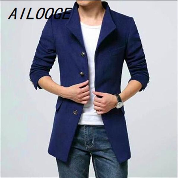 ailooge new winter thickening coat men wool coat winter 3 colors stand collar winter coat slim fit wool coats lj201109, Black
ailooge new winter thickening coat men wool coat winter 3 colors stand collar winter coat slim fit wool coats lj201109, Black