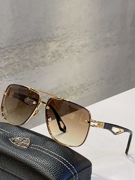 mayba the king ii original designer sunglasses for men famous fashionable classic retro luxury brand eyeglass fashion, White;black
mayba the king ii original designer sunglasses for men famous fashionable classic retro luxury brand eyeglass fashion, White;black