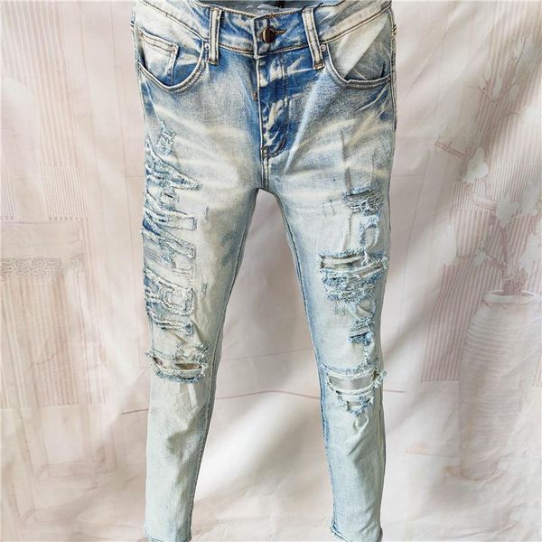 men's jeans hole letter patchwork men jean noir homme motorcycle pant punk hip hop retro blue ripped designer street
men's jeans hole letter patchwork men jean noir homme motorcycle pant punk hip hop retro blue ripped designer street