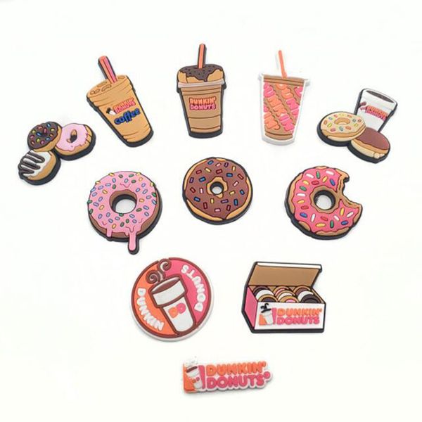 new food donuts coffee milk tea drink shoe part accessories home garden shoecharms buckle clog bracelet wristband soft rubber oranment, White;pink
new food donuts coffee milk tea drink shoe part accessories home garden shoecharms buckle clog bracelet wristband soft rubber oranment, White;pink