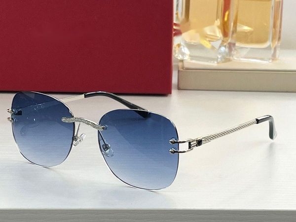 sunglasses summer style s31823 anti-ultraviolet retro plate rimless eyeglasses random box, White;black
sunglasses summer style s31823 anti-ultraviolet retro plate rimless eyeglasses random box, White;black