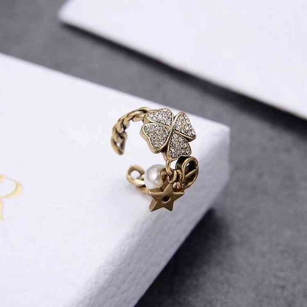 2022 factory wholesale new di home simple trend net red adjustment ring jewelry, Silver 
2022 factory wholesale new di home simple trend net red adjustment ring jewelry, Silver