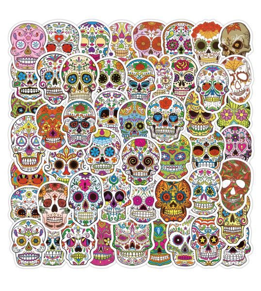50pcs colorful skull skeleton graffiti stickers decals diy for skateboard car motorcycle travel luggage guitar lapwaterproof
50pcs colorful skull skeleton graffiti stickers decals diy for skateboard car motorcycle travel luggage guitar lapwaterproof