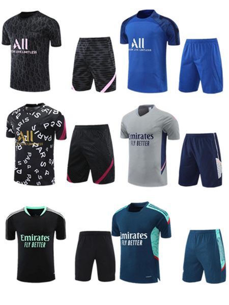 training kits soccer kit mens shorts jogging tracksuits clothing short sleeve training shirt football survetement track suits chandal sweats, Black
training kits soccer kit mens shorts jogging tracksuits clothing short sleeve training shirt football survetement track suits chandal sweats, Black