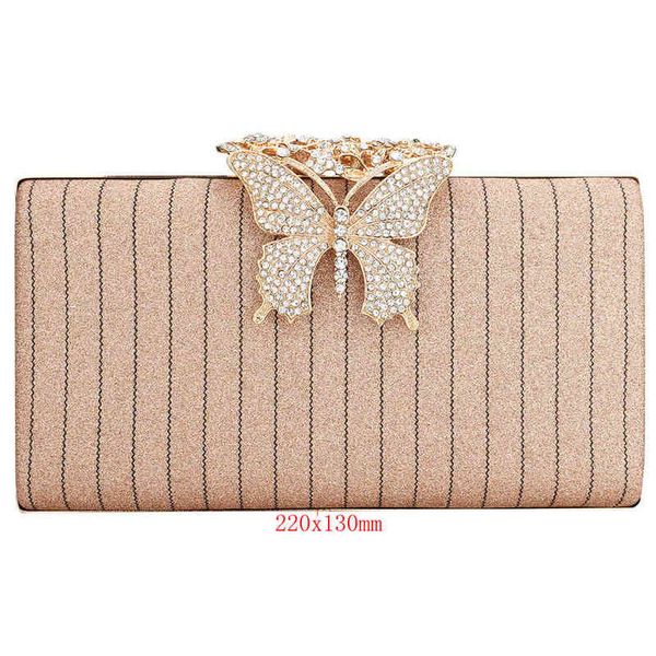 nxy evening bags fashion rhinestone clutch party night crossbody with chain butterfly pattern sequined luxury sac main femme purse 220506
nxy evening bags fashion rhinestone clutch party night crossbody with chain butterfly pattern sequined luxury sac main femme purse 220506