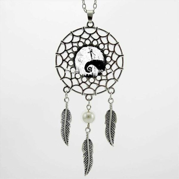 style trendy nightmare before christmas necklace nightmare before christmas pendant dream catcher necklace199c, Silver
style trendy nightmare before christmas necklace nightmare before christmas pendant dream catcher necklace199c, Silver