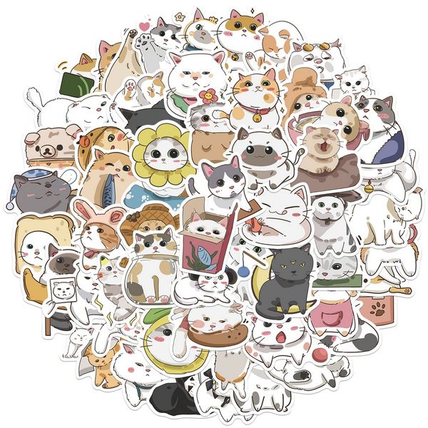 new 10/20/60pcs aesthetic cat funny kitten stickers portable stationary phone box water bottle decal cute sticker for children girl gift
new 10/20/60pcs aesthetic cat funny kitten stickers portable stationary phone box water bottle decal cute sticker for children girl gift