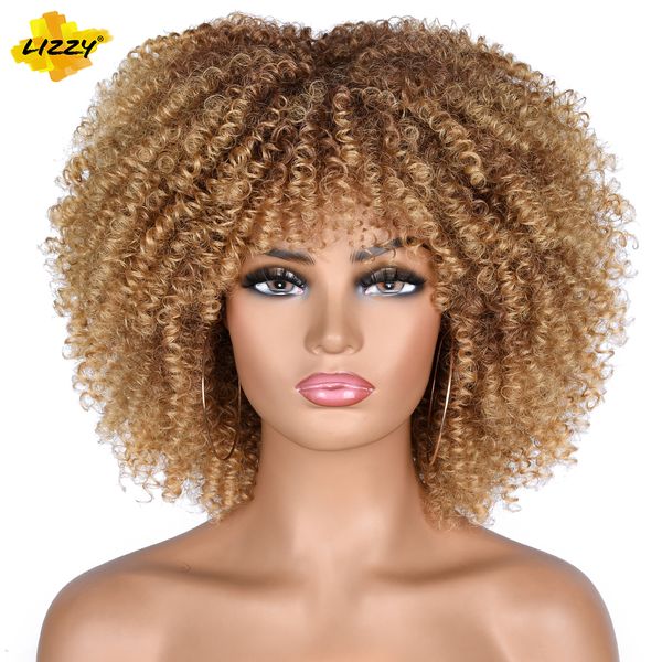 lx brand short hair afro kinky curly wigs with bangs for black women african 10" synthetic omber glueless cosplay wigs high temperaturef
lx brand short hair afro kinky curly wigs with bangs for black women african 10" synthetic omber glueless cosplay wigs high temperaturef