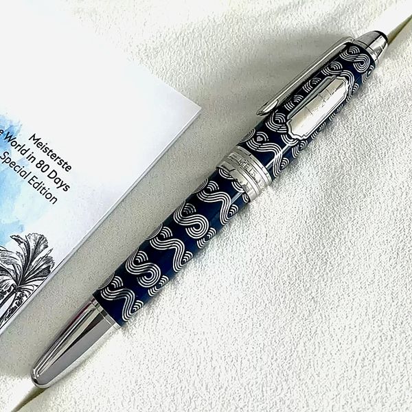 limited edition around the world in 80 days rollerball pen 145 black and blue metal ballpoint pen fountain pens writing office supplies with, Blue;orange
limited edition around the world in 80 days rollerball pen 145 black and blue metal ballpoint pen fountain pens writing office supplies with, Blue;orange