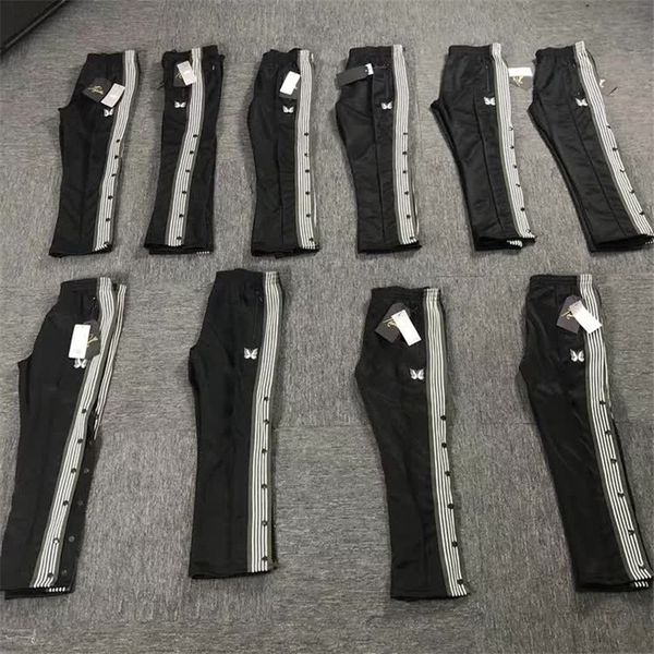 needles pants green/white stripes needles sweatpants 2019 men women butterfly embroidery trousers awget220716, Black
needles pants green/white stripes needles sweatpants 2019 men women butterfly embroidery trousers awget220716, Black
