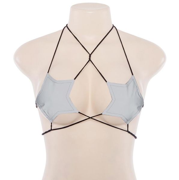 women shiny metallic star strappy tube crop camisole halter rave wrap around bandeau bra lace up bralette tank black white
women shiny metallic star strappy tube crop camisole halter rave wrap around bandeau bra lace up bralette tank black white