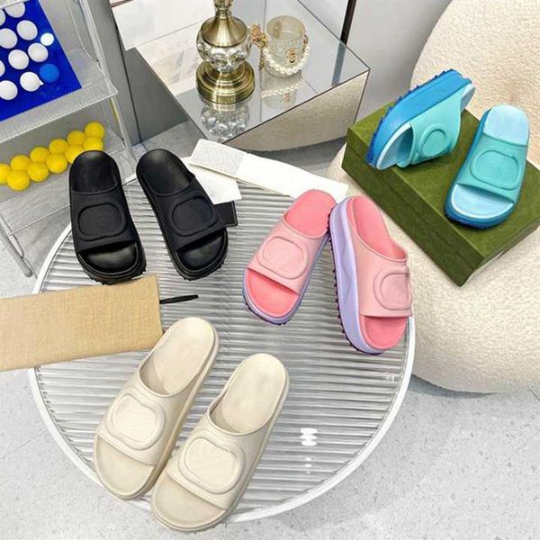 designer slippers women platform slipper classics rubber slides solid color flip flops non slip sandals thick bottom f263f, Black
designer slippers women platform slipper classics rubber slides solid color flip flops non slip sandals thick bottom f263f, Black