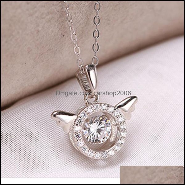 pendant necklaces angel wings trend cute 925 heartbeat beating heart necklace carshop2006 drop delivery 2021 jewelry penda carshop2006 dhna5, Silver
pendant necklaces angel wings trend cute 925 heartbeat beating heart necklace carshop2006 drop delivery 2021 jewelry penda carshop2006 dhna5, Silver