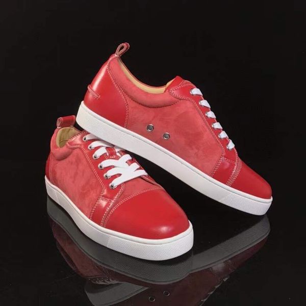 fashion casual shoe red bottoms spiked sneakers junior low sneakers no spike suede genuine leather luxury designer flats walking trainers w, Black
fashion casual shoe red bottoms spiked sneakers junior low sneakers no spike suede genuine leather luxury designer flats walking trainers w, Black