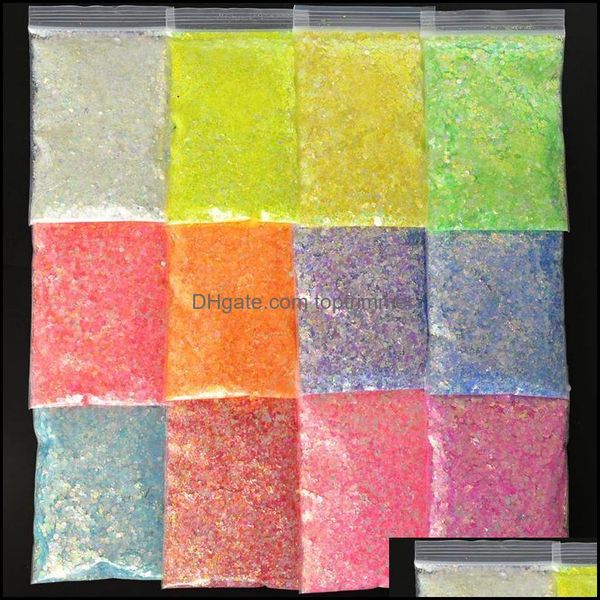 nail glitter art salon health beauty 50g/bag mixed size glow in the dark powder 12 colors holo hexagon otcki, Silver;gold
nail glitter art salon health beauty 50g/bag mixed size glow in the dark powder 12 colors holo hexagon otcki, Silver;gold