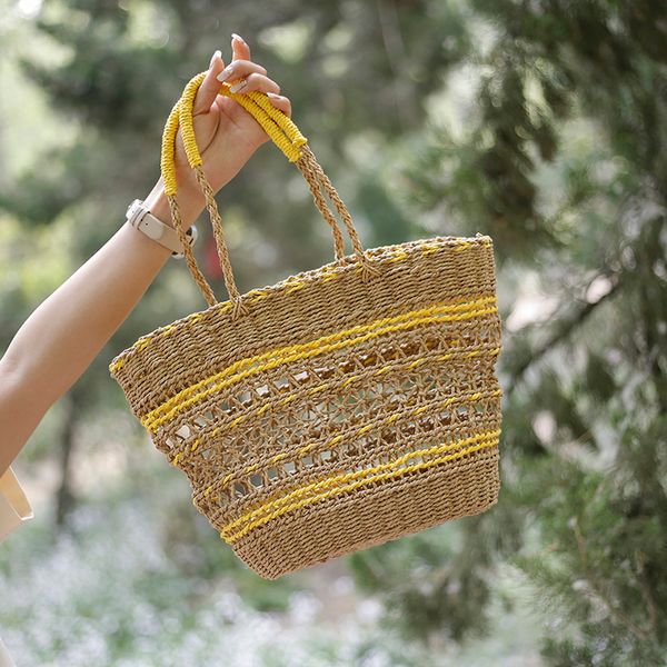 straw bag women hand-woven handbag hollow woven shoulder bags beach totes lager capacity shopping bag rattan basket bolsos
straw bag women hand-woven handbag hollow woven shoulder bags beach totes lager capacity shopping bag rattan basket bolsos