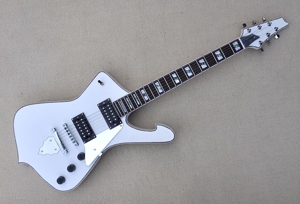 factory custom white electric guitar with rosewood fretboard,chrome hardware,hh pikcups,mirror pickguard,can be customized
factory custom white electric guitar with rosewood fretboard,chrome hardware,hh pikcups,mirror pickguard,can be customized