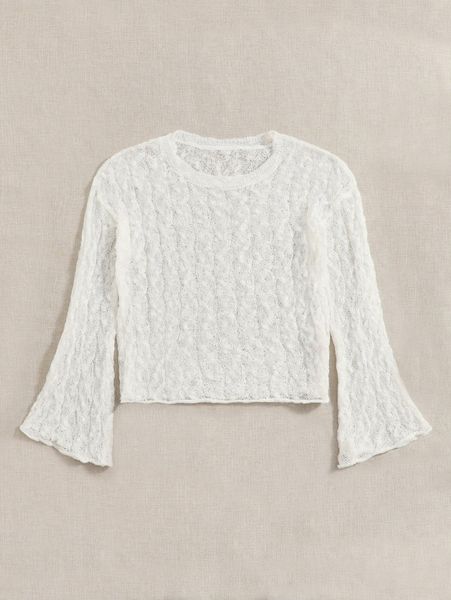 plain sheer cover up h2je#, White;black 
plain sheer cover up h2je#, White;black