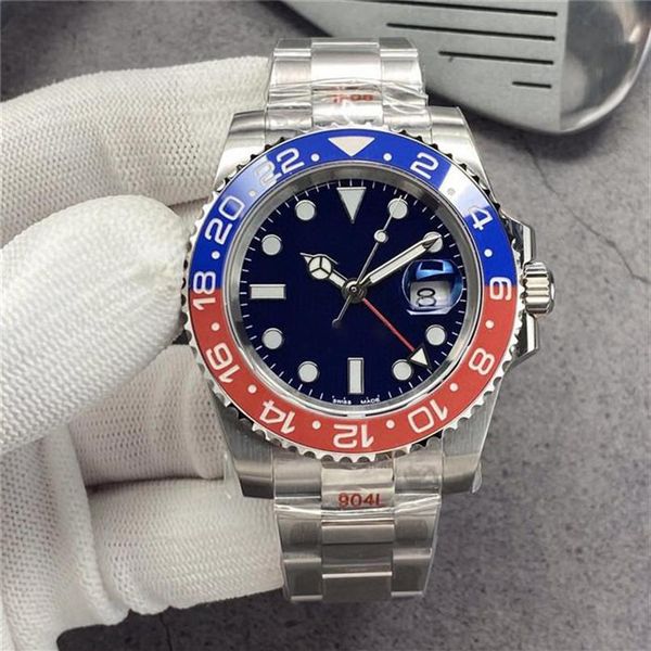 n factory 116710ln 2836 men's watch sapphire glass machinery 40mm automatic watch ceramic ring dial luminous 904l waterproof 266a, Slivery;brown 
n factory 116710ln 2836 men's watch sapphire glass machinery 40mm automatic watch ceramic ring dial luminous 904l waterproof 266a, Slivery;brown