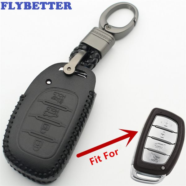 flybetter genuine leather keychain 4button smart key case cover for hyundai ix25/ix35/elantra/sonata/i40 car styling (b) l278
flybetter genuine leather keychain 4button smart key case cover for hyundai ix25/ix35/elantra/sonata/i40 car styling (b) l278