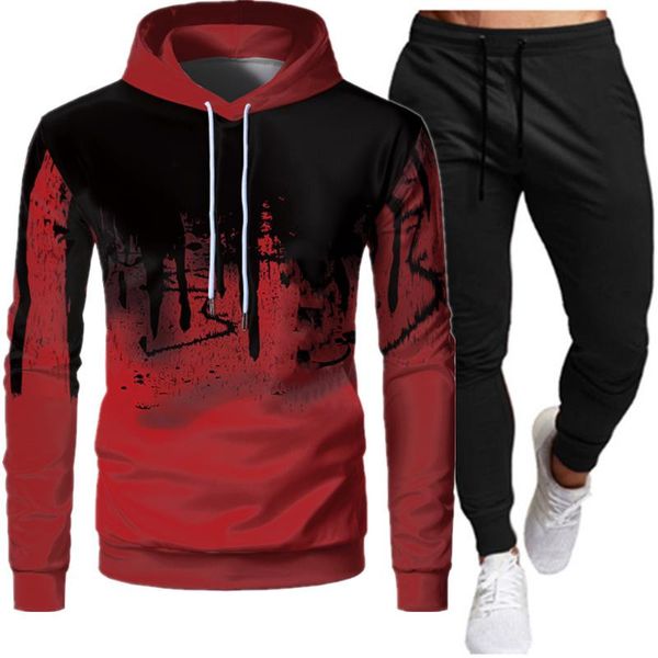 2022 spring and autumn men's sports suit casual solid color hooded sportswear+sweatpants slim two-piece suit, Gray
2022 spring and autumn men's sports suit casual solid color hooded sportswear+sweatpants slim two-piece suit, Gray