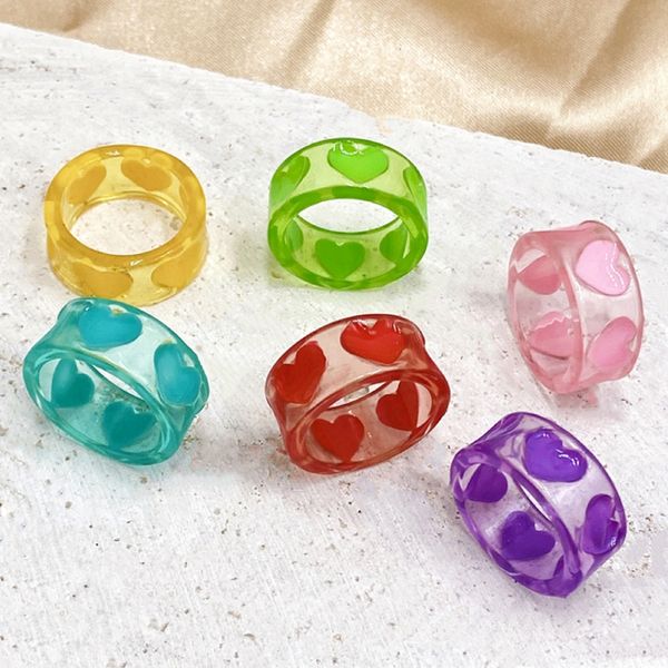 bulk lots 30pcs colours loving heart resin acrylic rings women cute sweet girls charm fashion friend gift jewelry accessories wholesale, Golden;silver
bulk lots 30pcs colours loving heart resin acrylic rings women cute sweet girls charm fashion friend gift jewelry accessories wholesale, Golden;silver