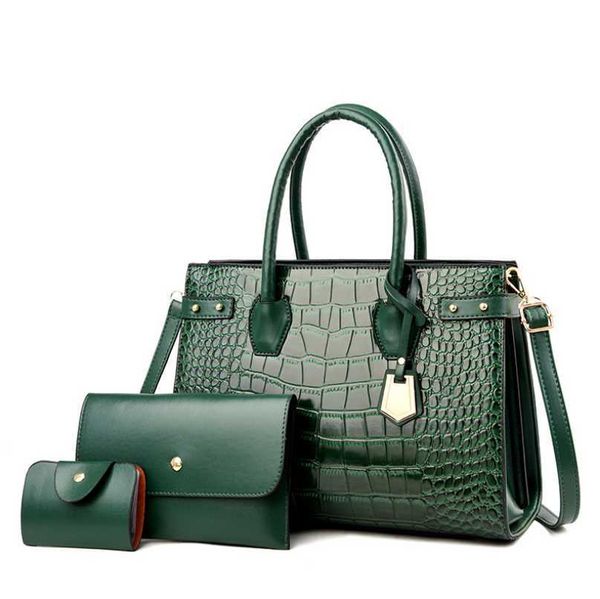 evening bags 2022 new crocodile pattern composite women s bag multi piece set hand trendy fashion single shoulder messenger y0506
evening bags 2022 new crocodile pattern composite women s bag multi piece set hand trendy fashion single shoulder messenger y0506